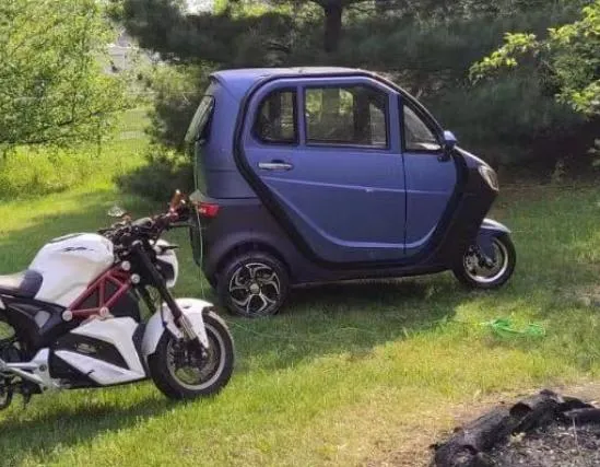 Electric Tricycle with Passenger Seat