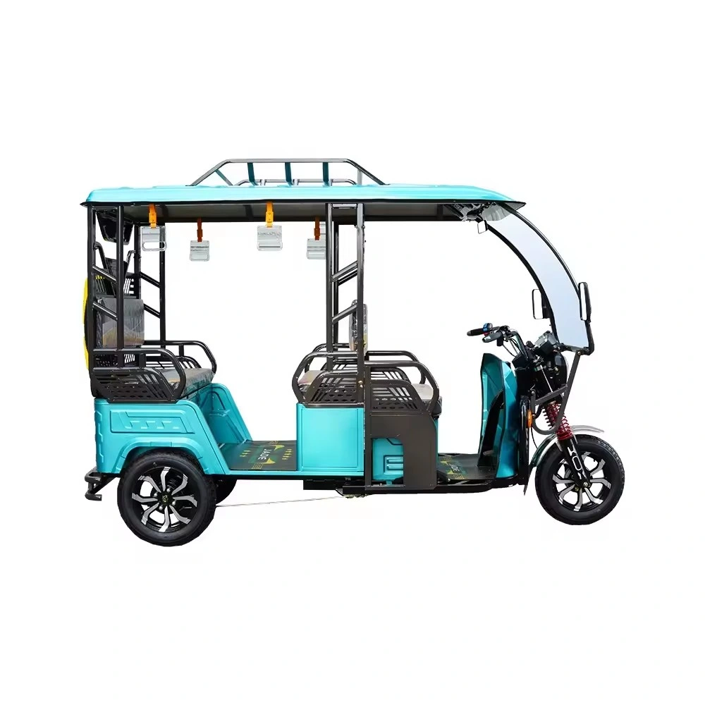 Factory Passenger Electric Tricycle for Adult Powerful Fat Tire Cargo Tricycle Electric Tricycle with Pedals