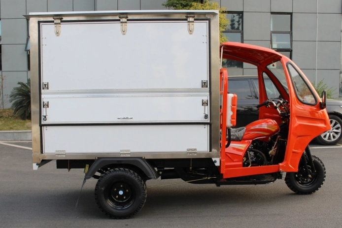 Closed Container Mobile Shop Tricycle/Cargo Looader Trick