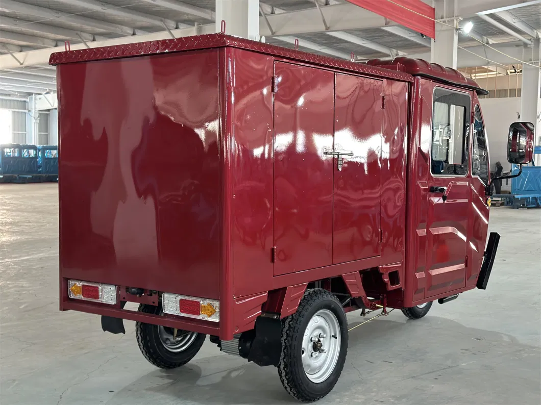 EEC Coc Electric Cargo Delivery Tricycle 1.5m with Windshield, Cabin and Reverse Sensor Camera