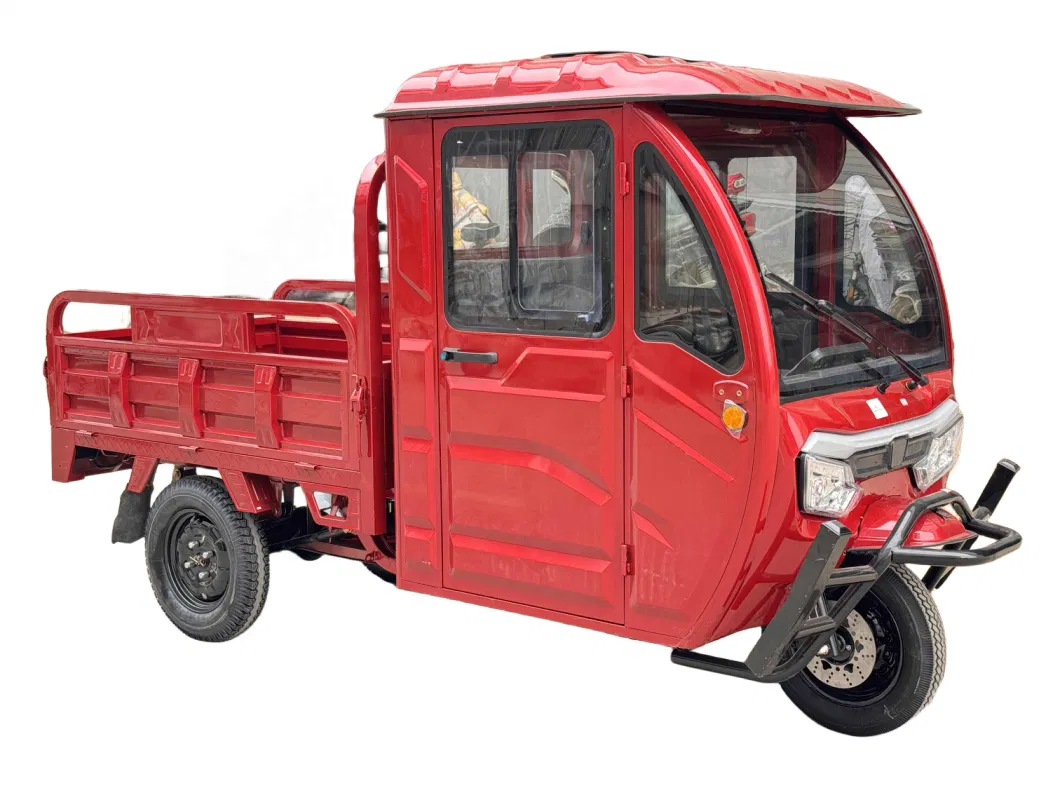 EEC Coc Electric Cargo Delivery Tricycle 1.5m with Windshield, Cabin and Reverse Sensor Camera