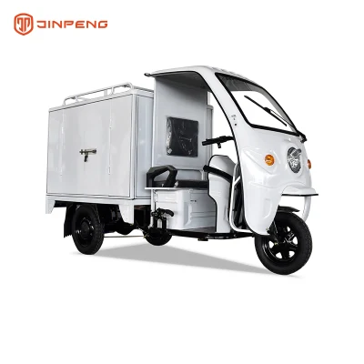 <a href='/triciclo-elettrico/'>Triciclo elettrico</a> a tre tempi di consegna a buon mercato per Express Three Veicolo su ruote con cabina antipioggia Trike a carrello chiuso