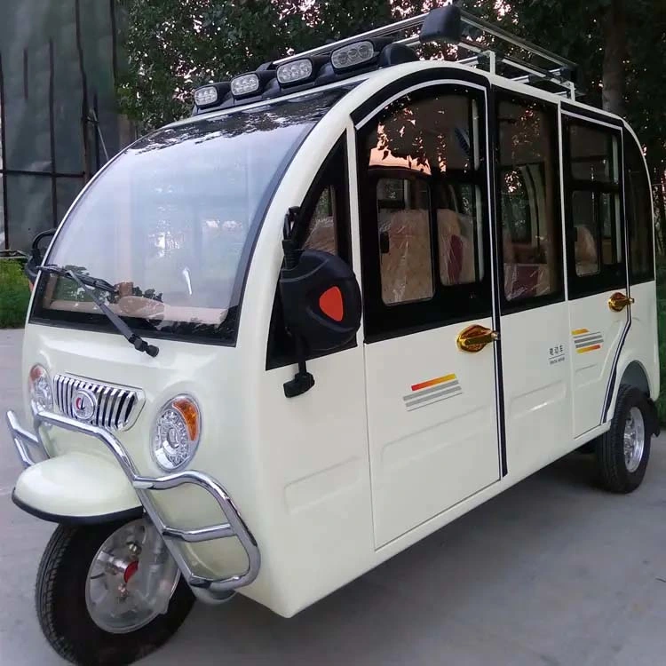 4 Wheel 60V 1000W Freight Electric Tricycle 3 Wheel Passenger Electric with New Energy Solar