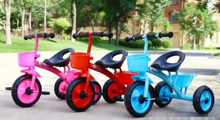 Wholesale High Quality Toy Babies Riding Metal Tricycles on Toys for Sale