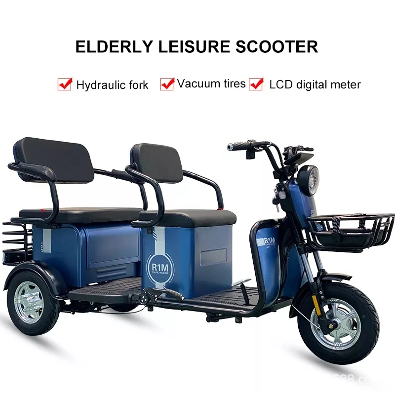 800W 3 Wheel Motorized, Tricycle Adults Electric Motorcycle Electric Scooter Electric Tricycles