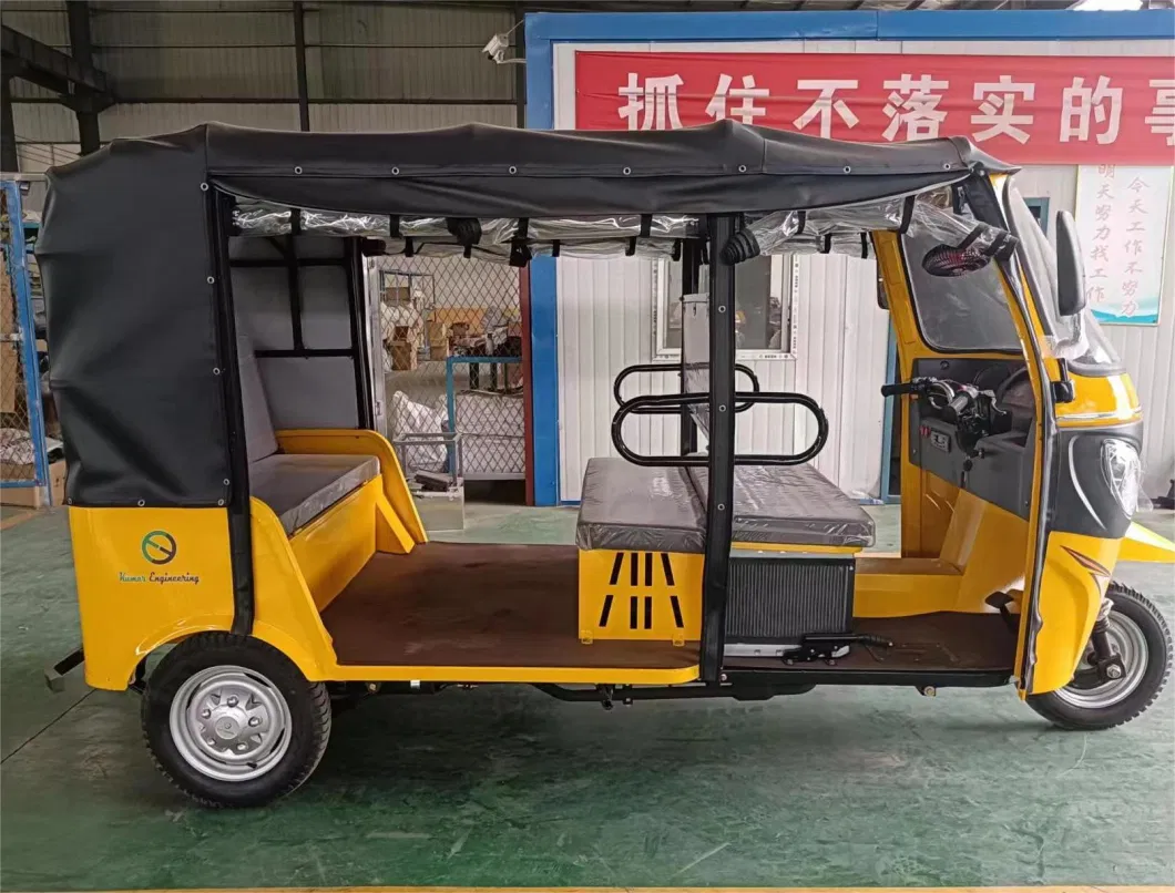 Fully Closed Passenger Electric Motorized Tricycle 3 Wheel Trycicles for Sale