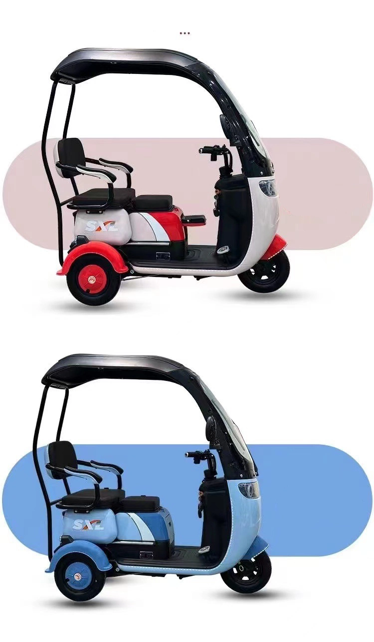 New Product 48V 60V 800W 3 Wheels Long Range Caravan Electric Scooter Electric Tricycle