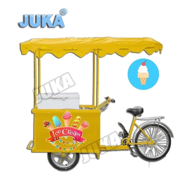 Ice Cream Bike Cart with Freezer Electric Tricycles