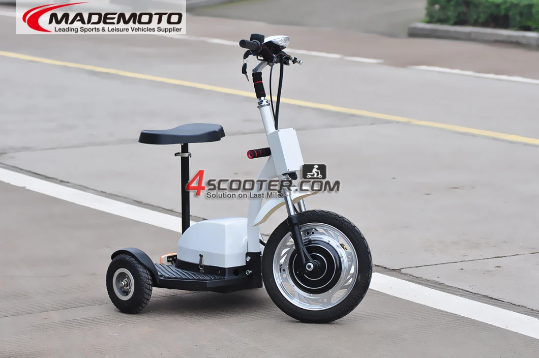 Adult 500 Watts Three Wheel Electric Zappy Scooter Trike with Seat