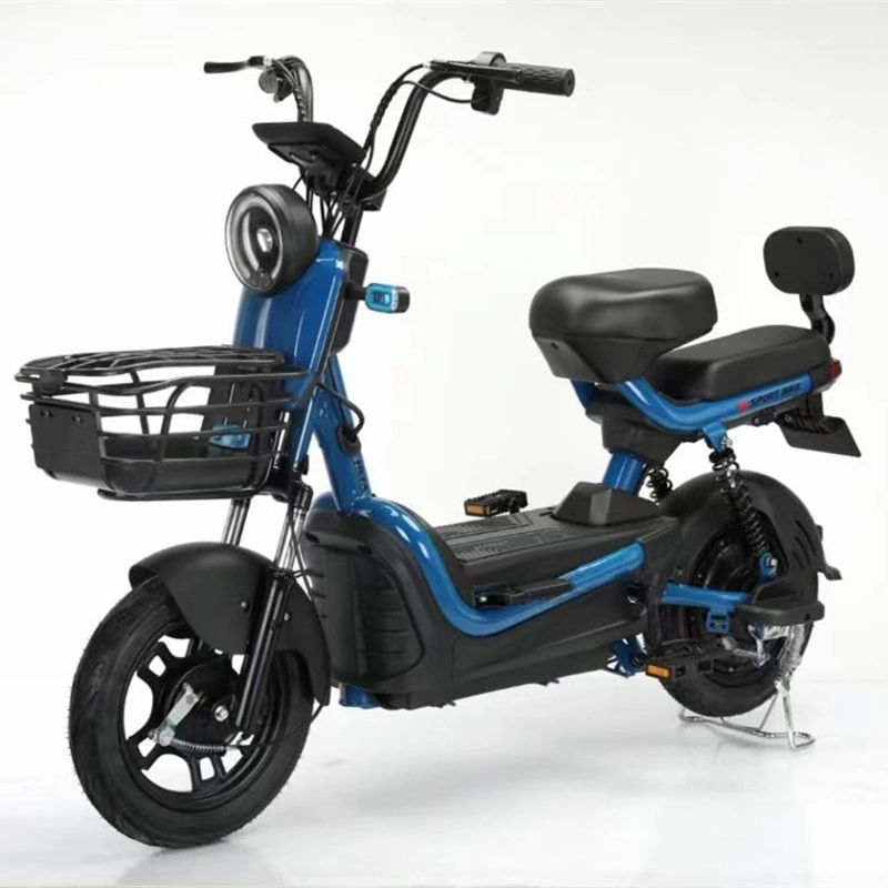 Two Wheeled Electric Vehicle 48V Battery Motorcycle Electric Bicycle for Adult Ride