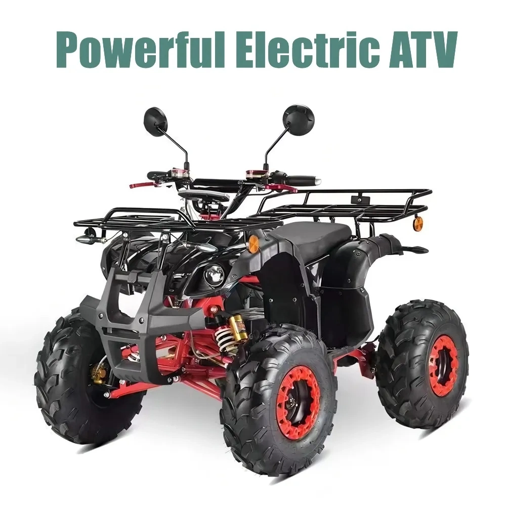 Vehicle Wholesale 4X4 Four-Wheeled Axle Drive Adult Electric Quad Bike Adults High Performance Hill Climb Electric Atvs