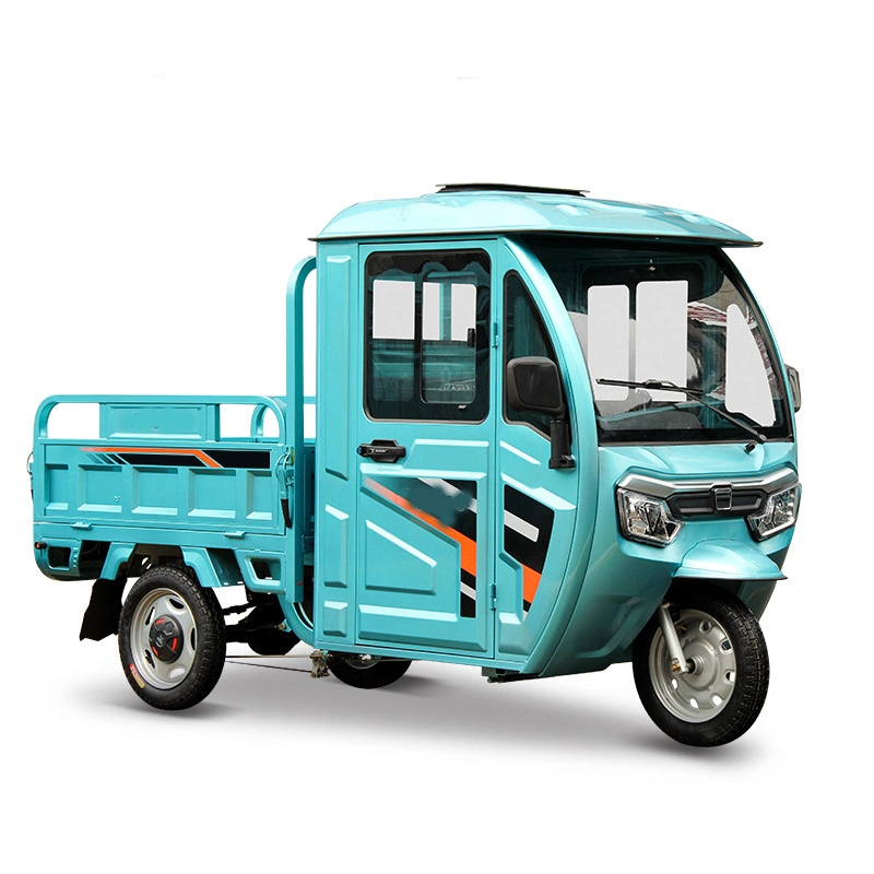 Tricycle/Cargo Bike/Closed Cargo Gasoline/Motorized/with Cabin/From China Threewheel Electric Tricycle for Refigerator