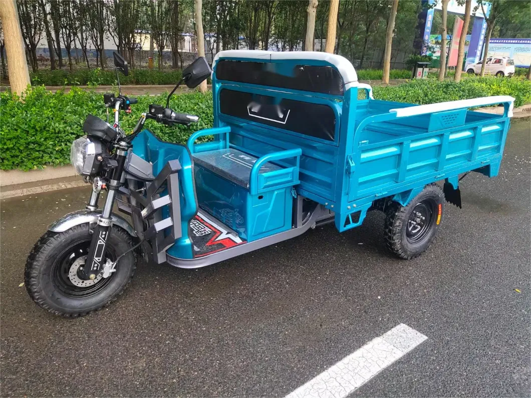 Three Wheel, Wheeler, Closed, Best, Cheap, Adult, New Electric Trike, Car, Vehicle, Scooter, Motorbike, Rickshaw, Motorcycle, Cargo Tricycle for Express Factory