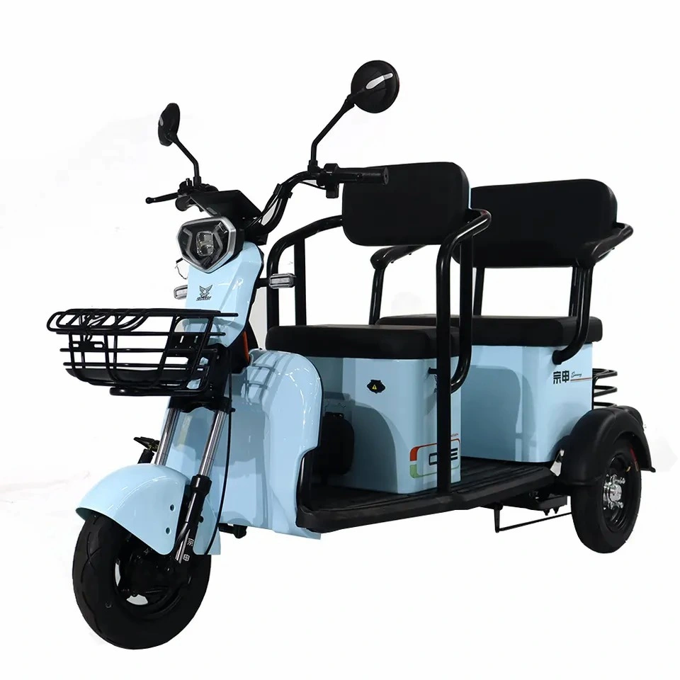 Wholesale Passenger Scooter Trike Small Leisure Electric Tricycle for Elderly Mobility Scooter with Foldable Seat