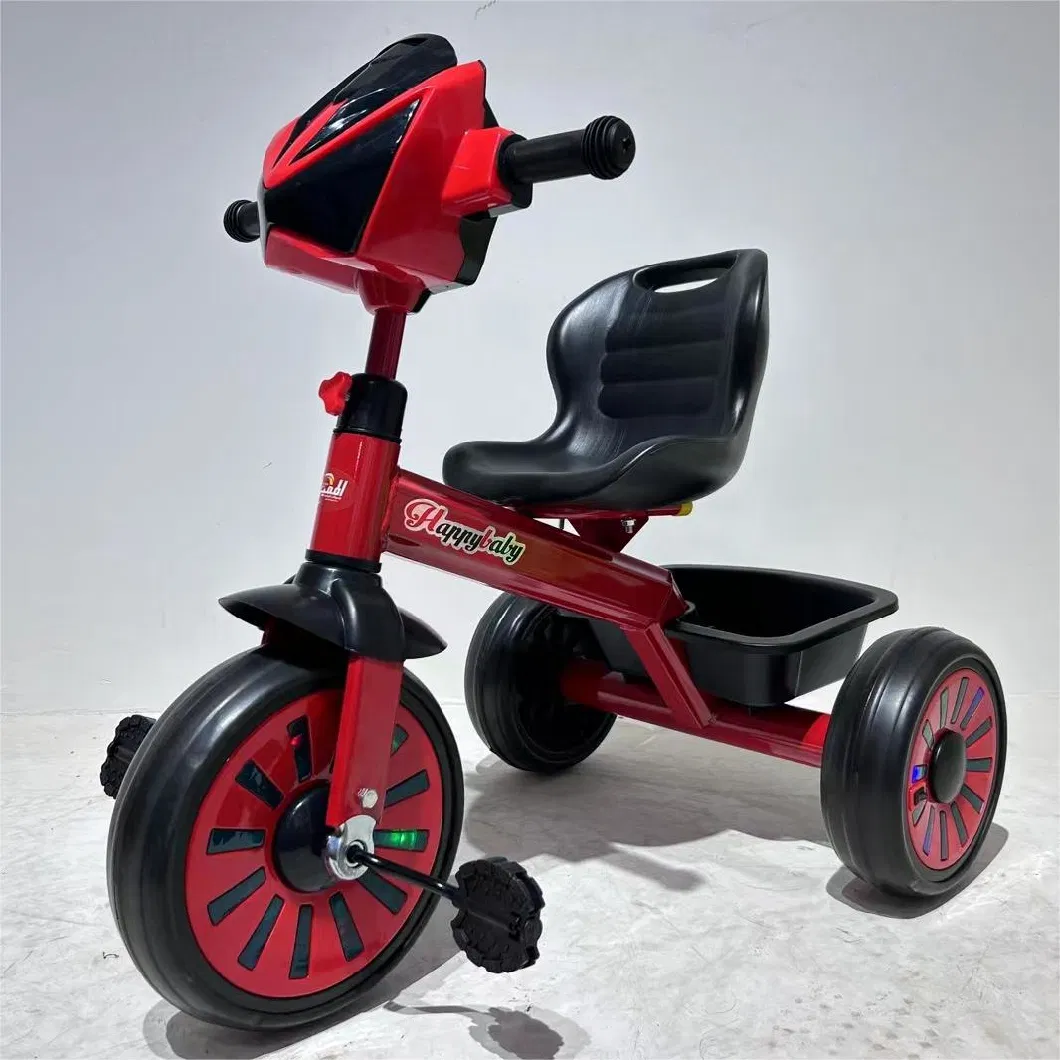 Hot Selling Colorful Children Kids Tricycles Baby Ride Trike with Music Light