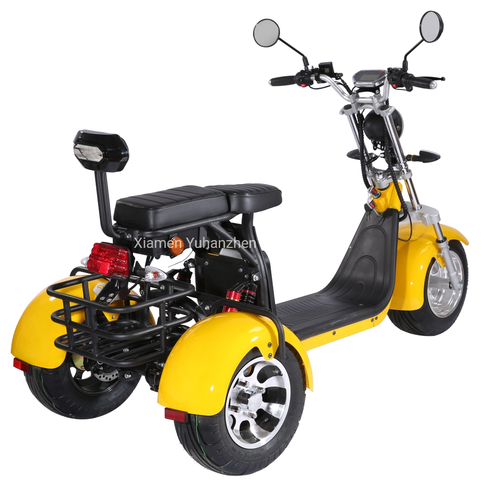 Us Warehouse 2000W Electric Trike Three-Wheel Scooter with 2 Seats for Adult