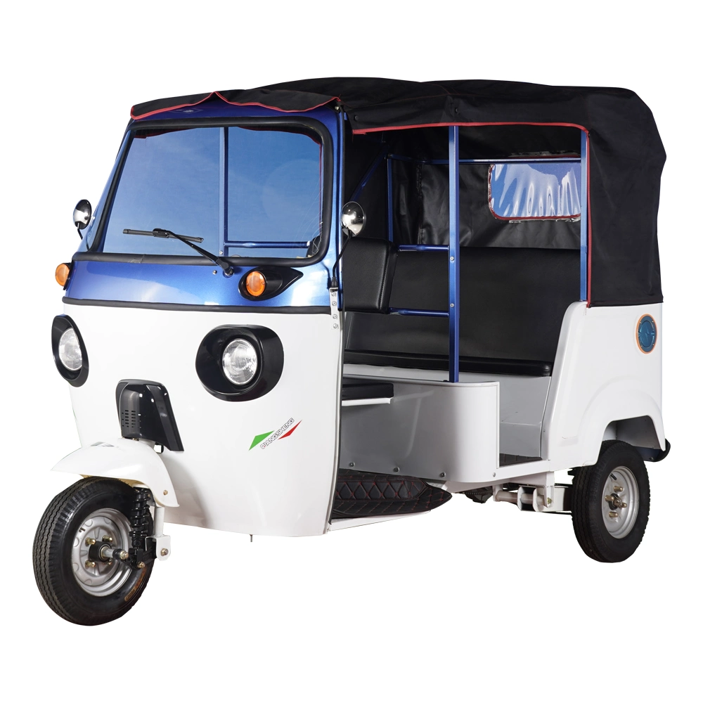 Bajaj Electric Rickshaw Adult Mini Bus 3 Wheel Tricycle The Elderly Mini Electric Motorcycle Battery Power Bike for Sale From QS