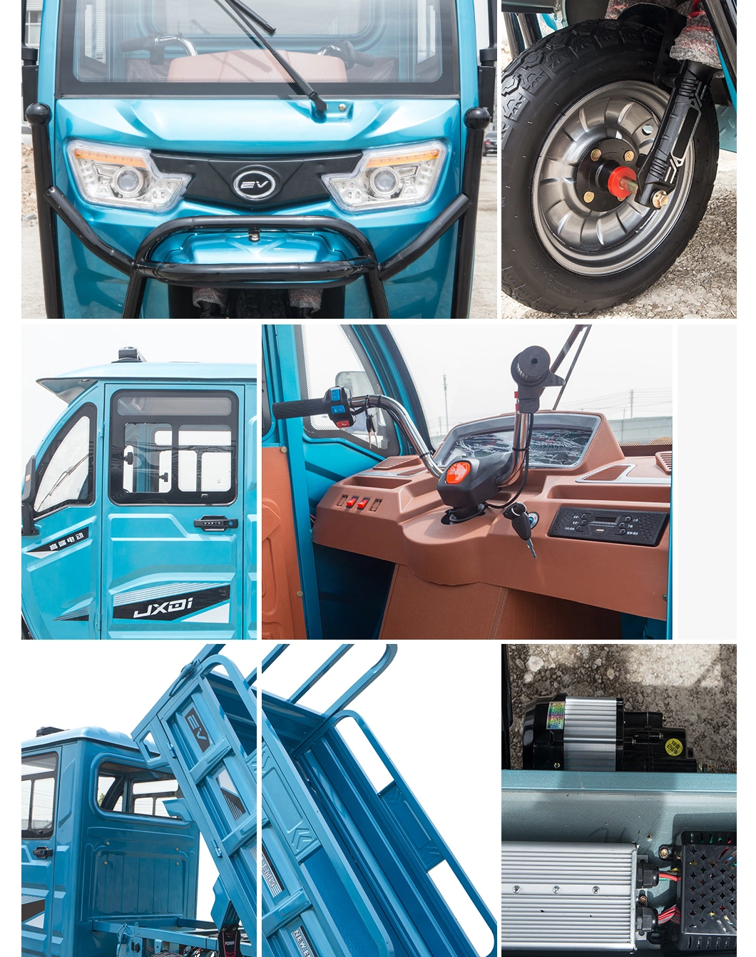 Best Quality Heavy Load Electric Rickshaw Cargo Tricycle Electric Trike