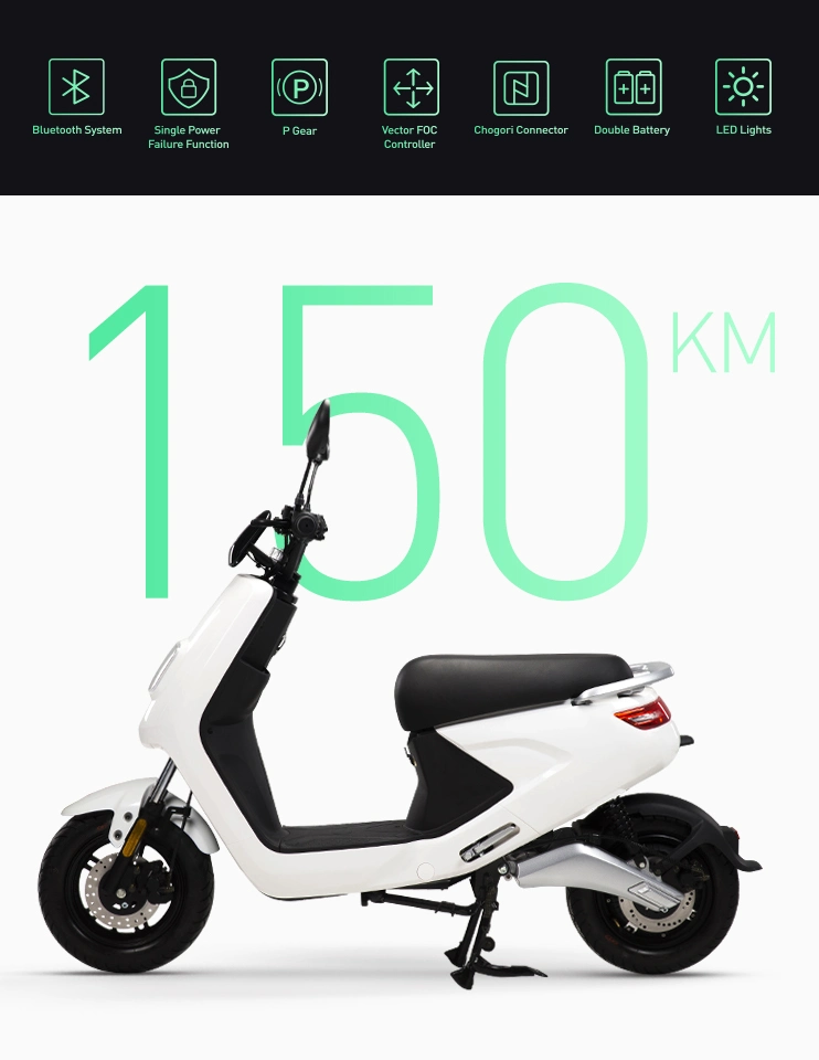 Two Wheel Electric Scooter Trike Motorcycle Factory Direct Price