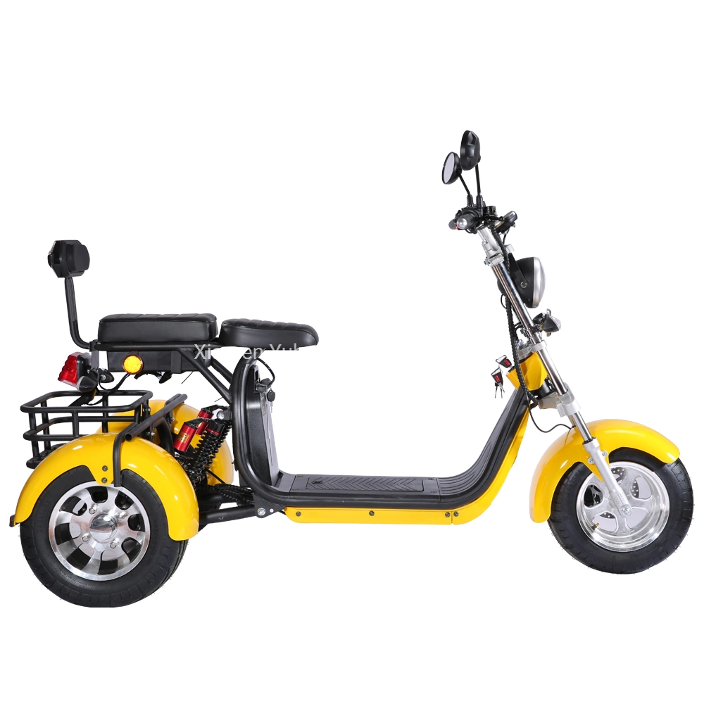 Us Warehouse 2000W Electric Trike Three-Wheel Scooter with 2 Seats for Adult