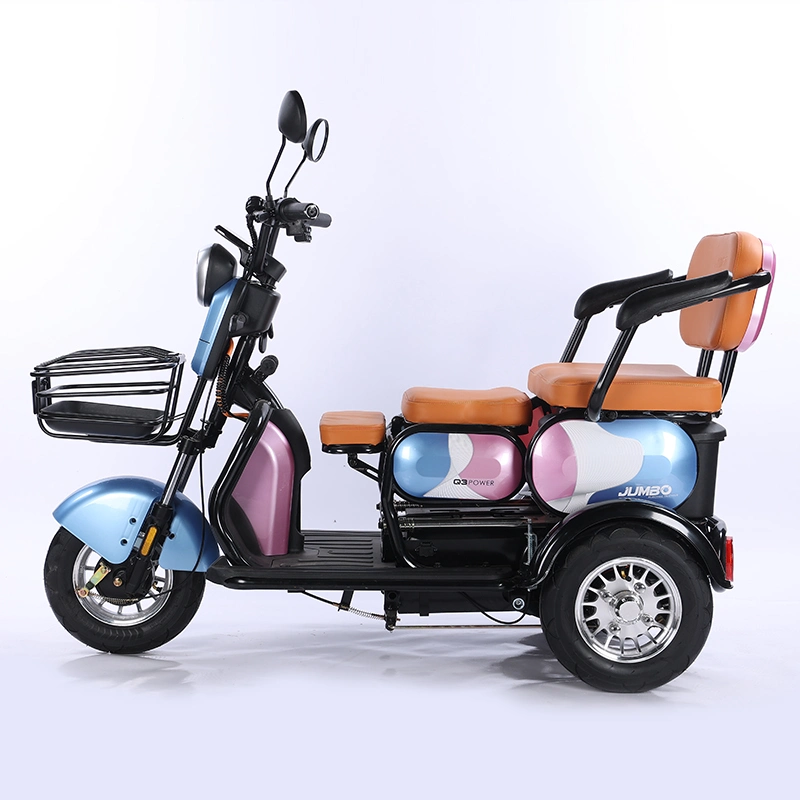 Tricycle Motorized Adult Electric Bicycle Three Wheel Electric Tricycle