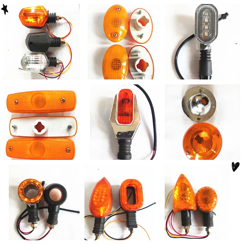 Electric Tricycle Rear Tail Light Waterproof Rickshaw Back Light