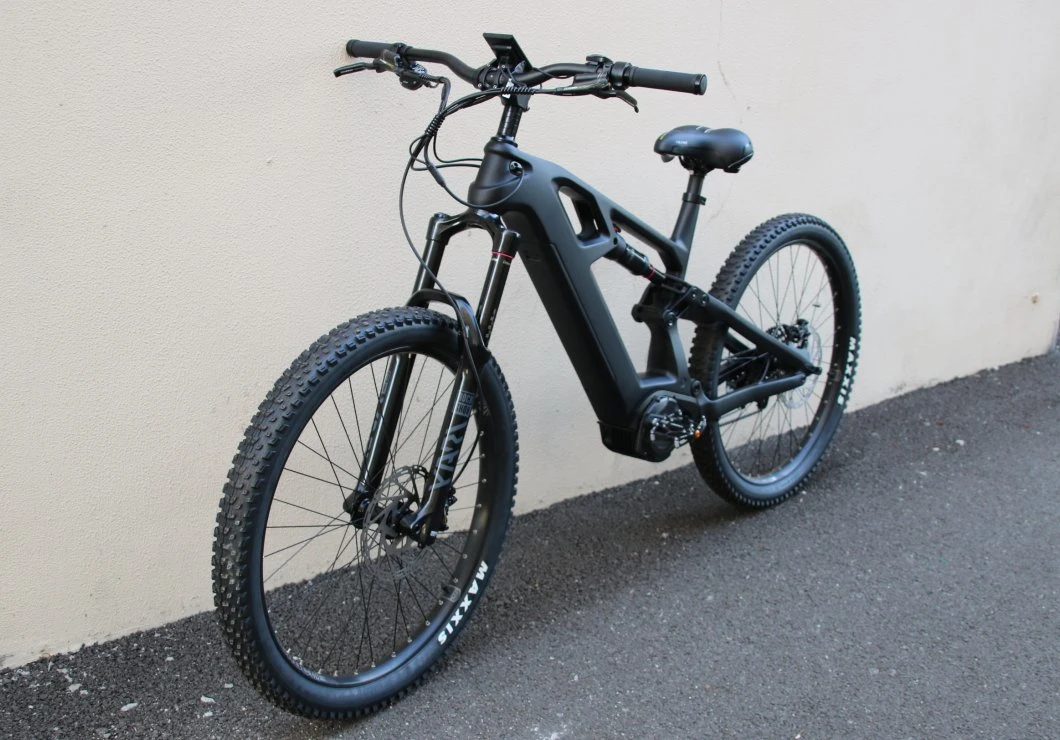 Carbon Fiber Ebike 1500W Full Suspension Mountainbike 1000W 29inch Enduro Bike