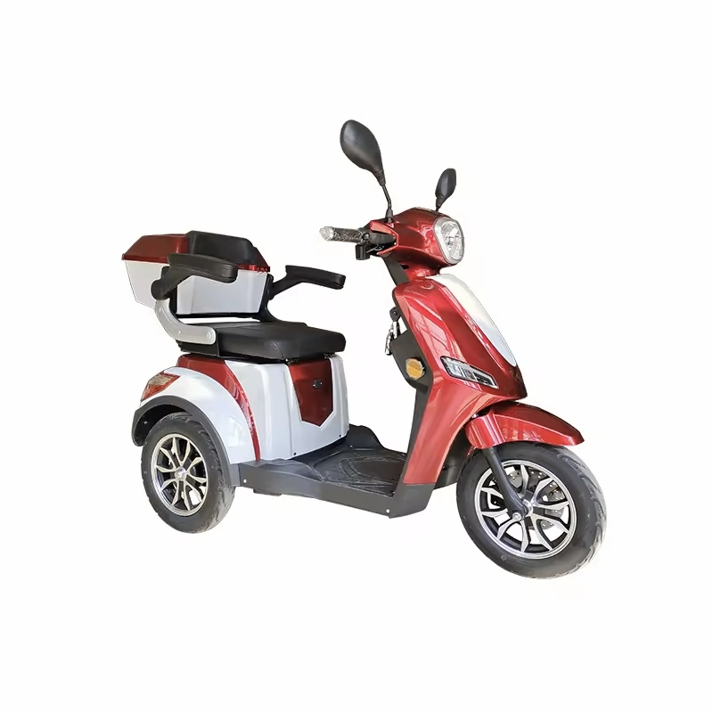 2024 Hot Sale Elder Electric Mobility Tricycle Scooter Low Speed Safe Electric Motor Moped Easy to Ride for Adult