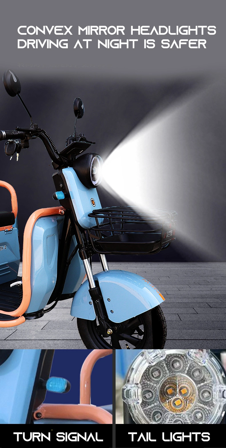 Pardo A9 Factory Direct Sales New Style Electric Tricycle for Picking up Children Passengers and Cargo