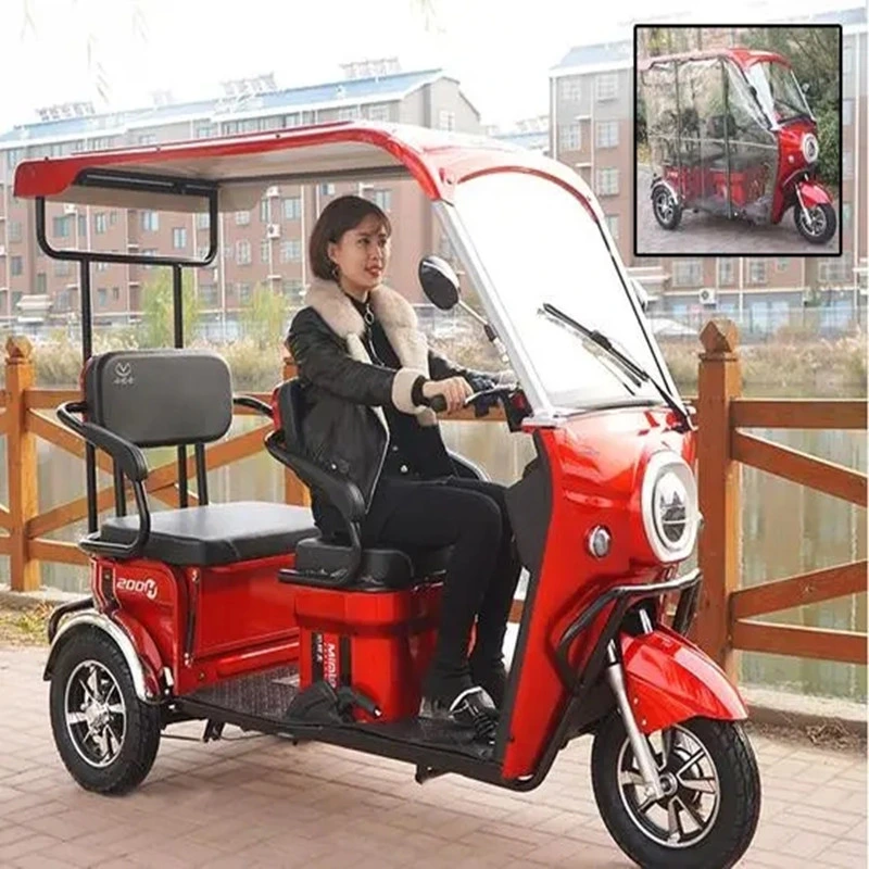 Hot Sale 3 Wheel Passenger Electric Trike Motorized Tricycles