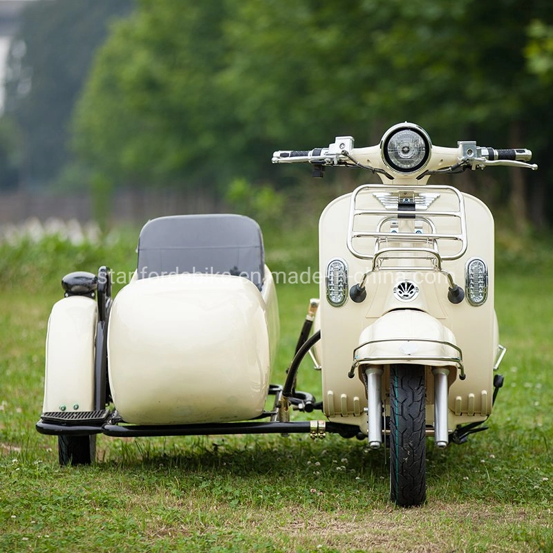 Adult Cheap Electric Tricycle Vespa with Sidecar