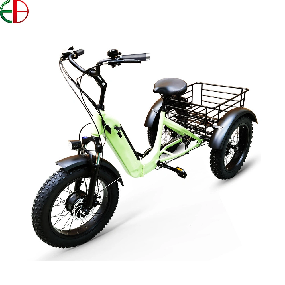 Wholesale High Quality 3 Wheel Adults Battery Powered 3 Wheel Electric Tricycle with Seat