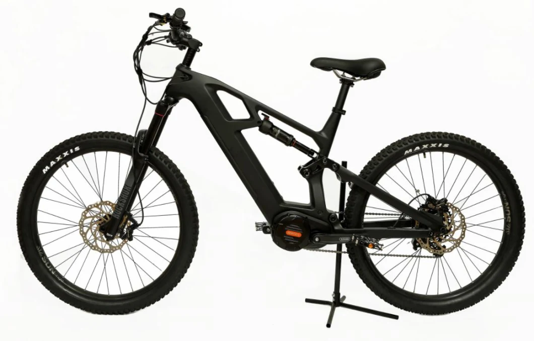 Carbon Fiber Ebike 1500W Full Suspension Mountainbike 1000W 29inch Enduro Bike