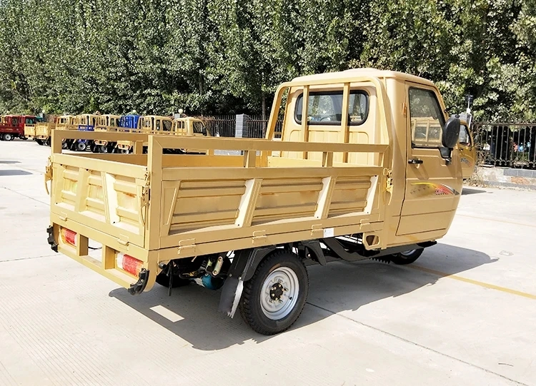 Factory Price Farm Cargo Transportation 1500W Motorcycle Three Wheel 72V Motorized Tricycle Truck Mini Truck Adult Tricycle