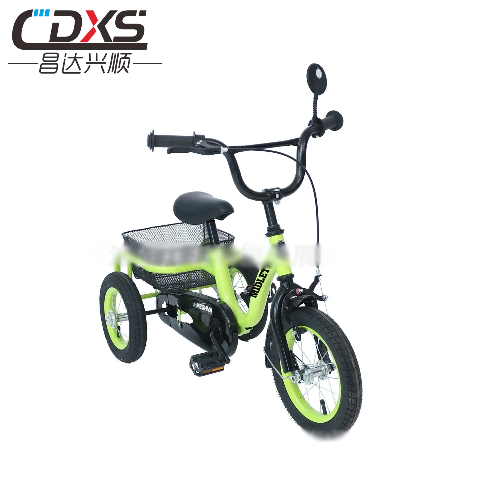 Foldable Electric Tricycle for Children with Storage