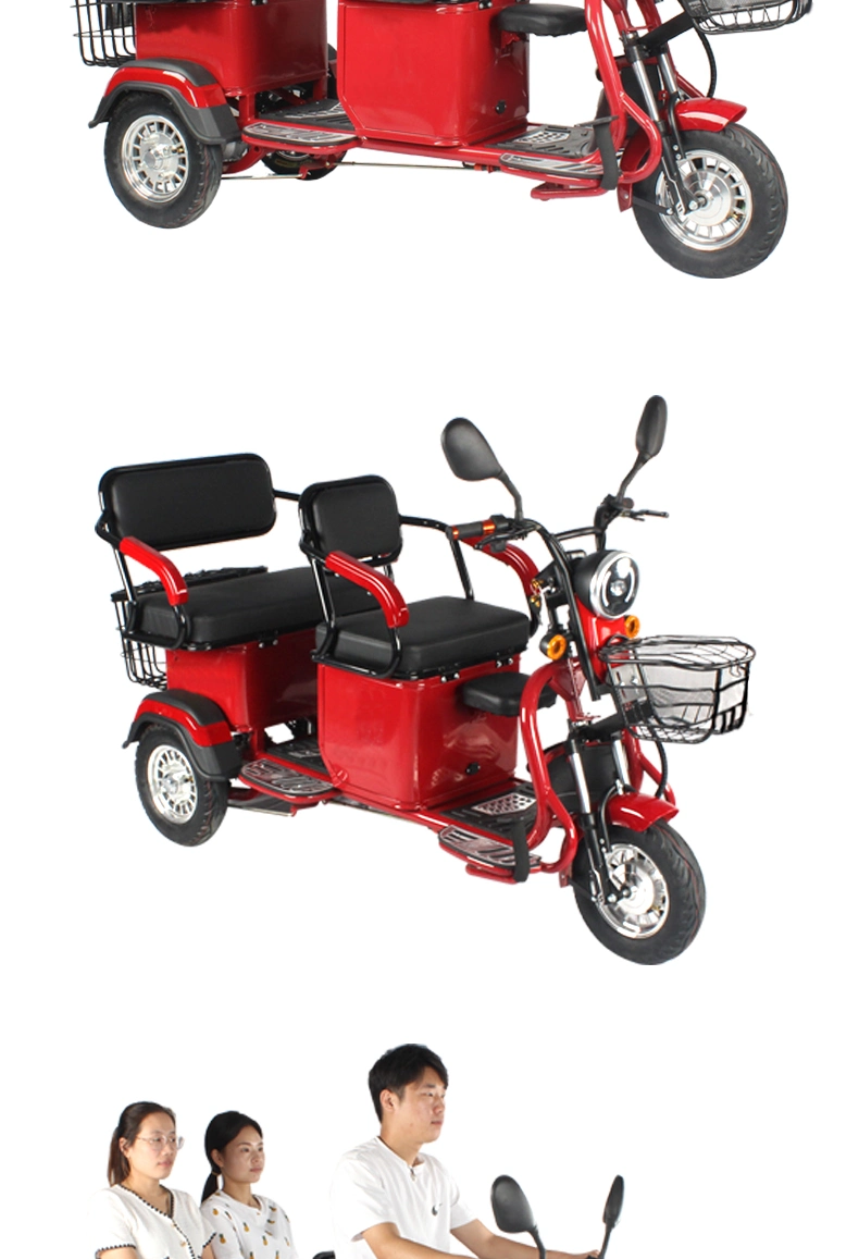 3 Wheel Adults Electric Tricycles Adultos Three Wheel Triciclo Electrico Trike