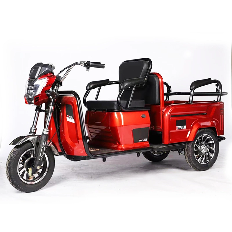 Cheap Two Seats Adult Electric Tricycle with Motor and Passenger Seat Best Price Adult Trike/Electric Tricycle Lithium Battery