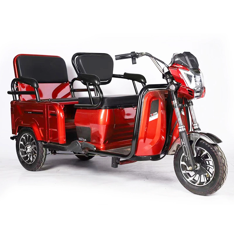 Cheap Two Seats Adult Electric Tricycle with Motor and Passenger Seat Best Price Adult Trike/Electric Tricycle Lithium Battery