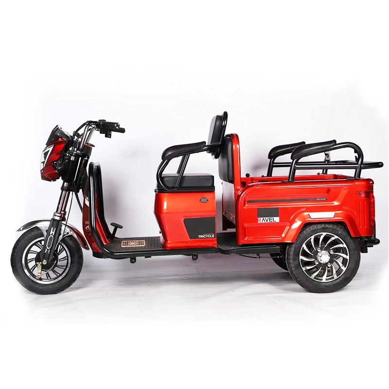 Cheap Two Seats Adult Electric Tricycle with Motor and Passenger Seat Best Price Adult Trike/Electric Tricycle Lithium Battery