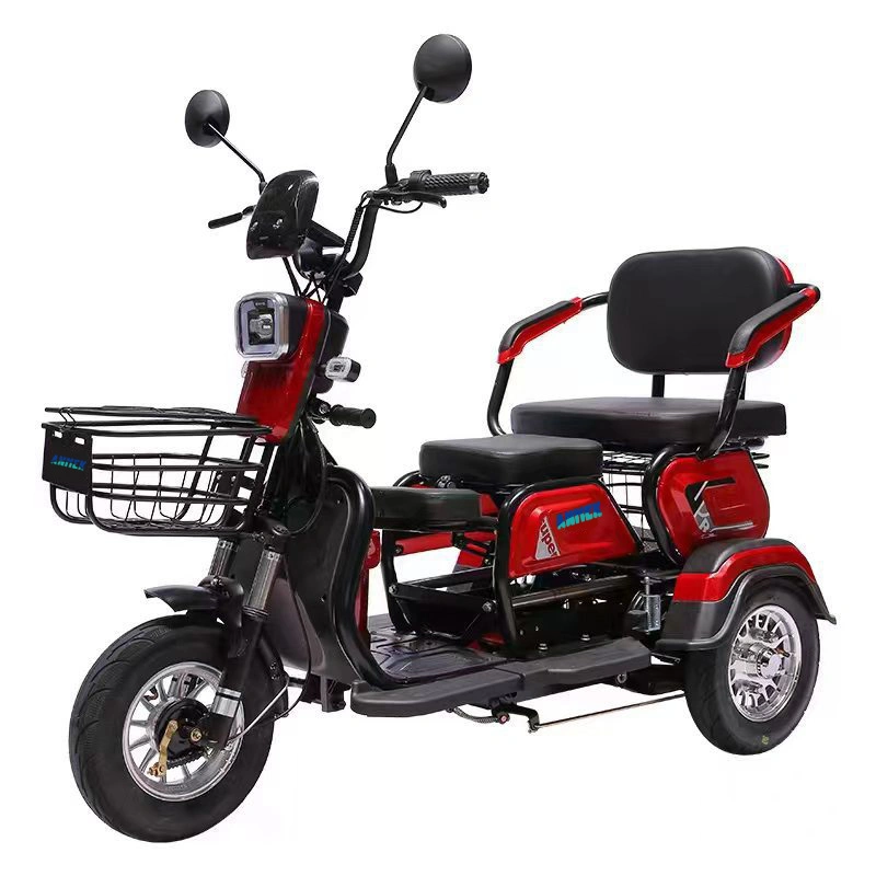 Cargo Electric for Motorcycle Two Person Folding Adults with Wagon Drift Handicap Passenger Kids Children Baby Trike 3 Tricycle