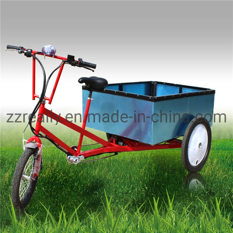 Three Wheels Electric Truck Food Trailer Cart Bike Bicycle for Sale