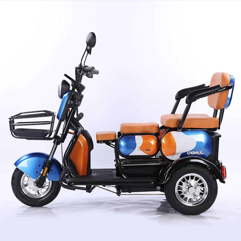 Tricycle Motorized Adult Electric Bicycle Three Wheel Electric Tricycle