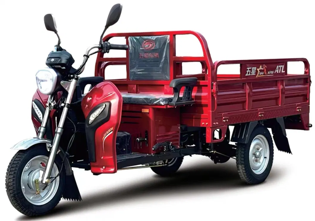 130cc Air-Cooling Cargo Tricycle Wheels Motorcycle Fuel Oil Gasoline Motor Fuel Powered Vehicles Tricycle for Farm