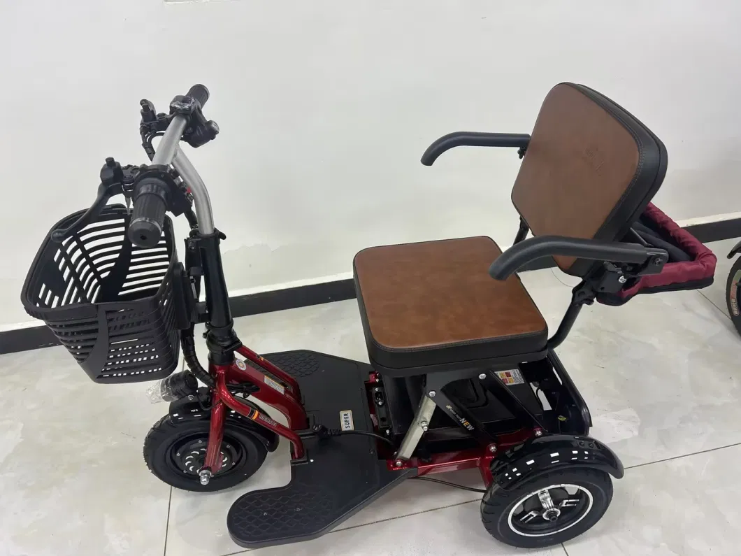 Portability Electric Foldable Mini Scooter Tricycle for Elderly E-Trike