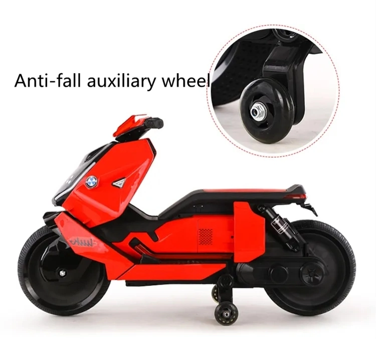 Hot Selling High Quality Children Battery Operated Trike Cycle Kids Electric Motorcycle for 3-10 Years Baby Riding