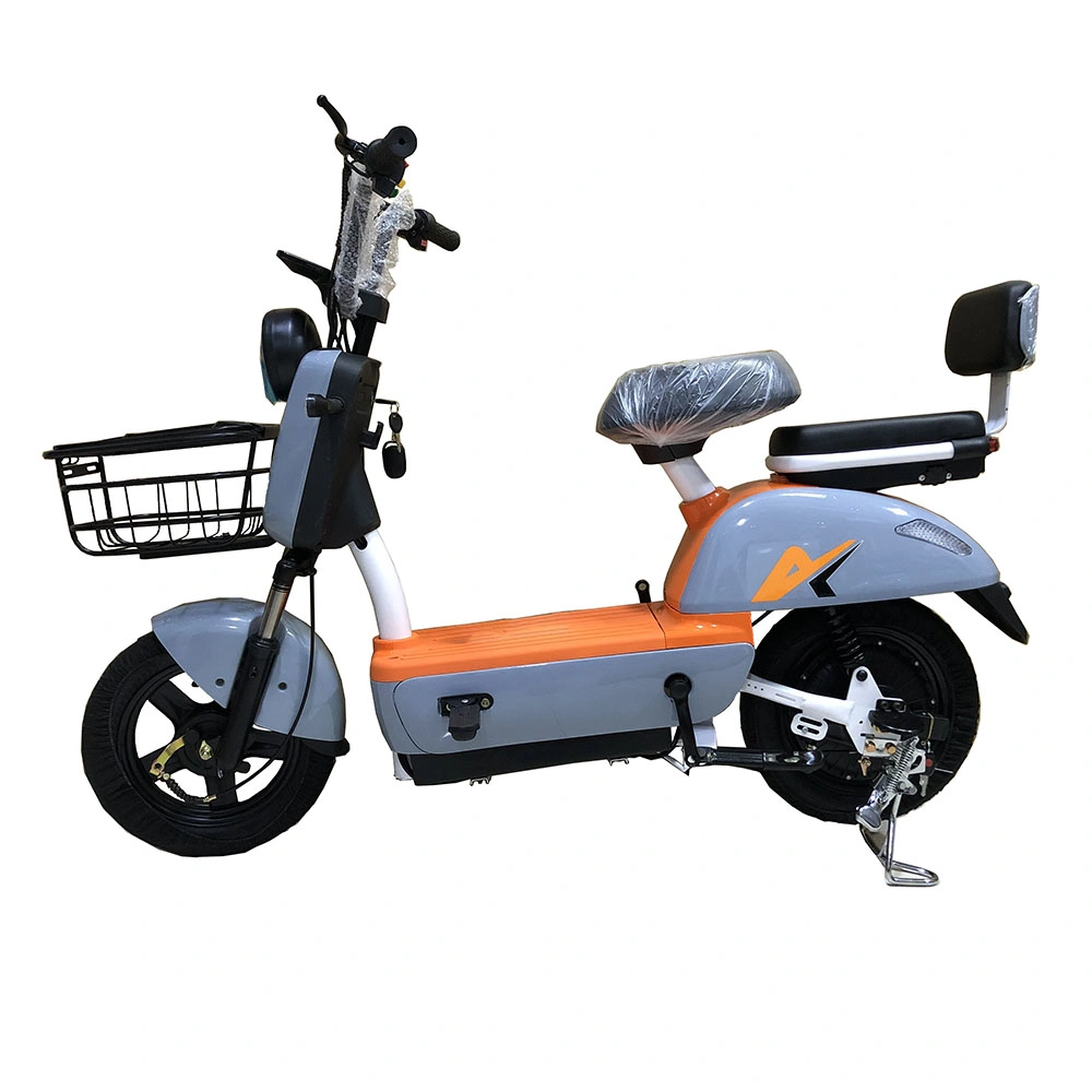 2023 Two-Wheeled Electric Bicycle Moped Adult Pedal Battery Car Scooter Cross-Border Foreign Trade Export Factory