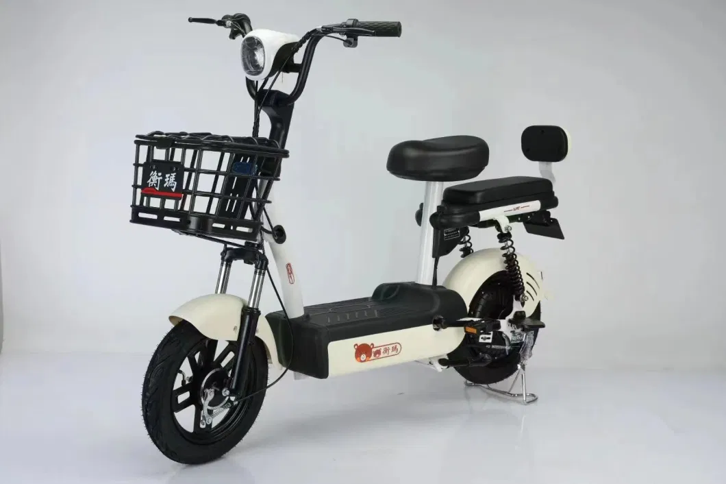 Adult Small Electric Bicycles/Two Wheeled Electric Motorcycles/Two Seater Electric Scooters