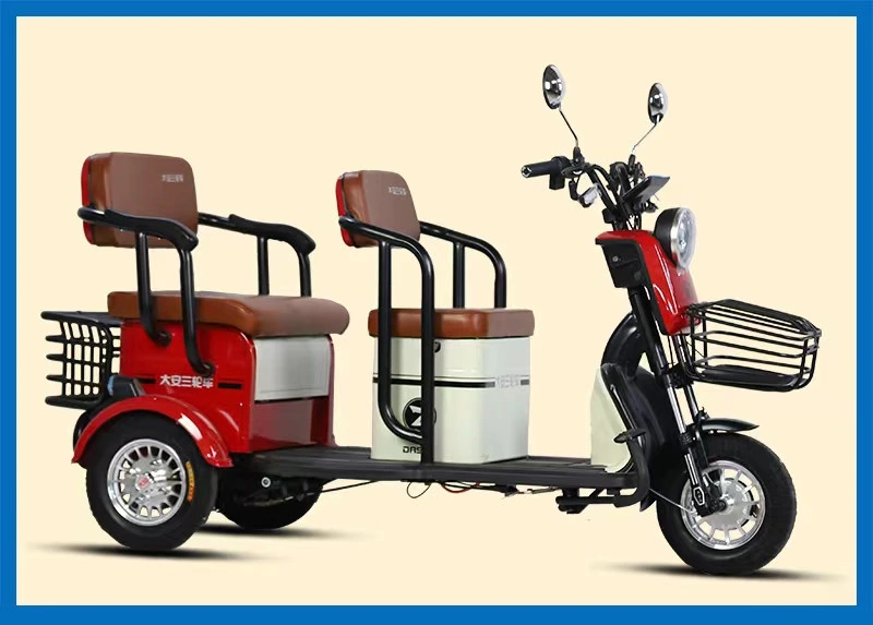 Factory Wholesale Best Sell Big Power 3 Wheel Electric Bike Trikes Tricycle