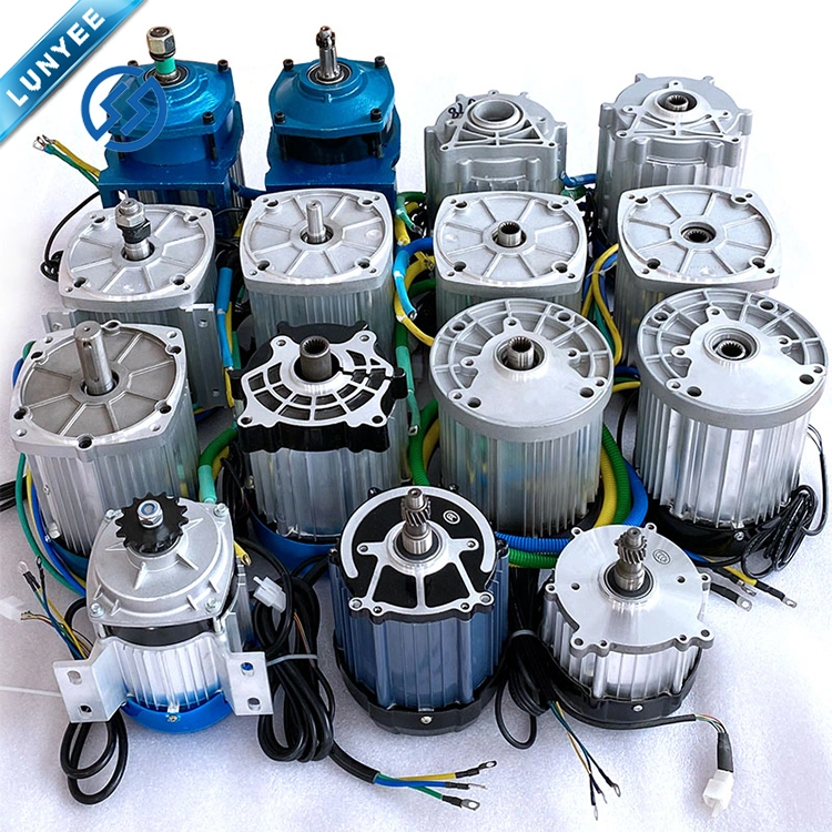 550W~1000W 48V/60V BLDC MID Mounting DC Brushless Motor for Electric Tricycle