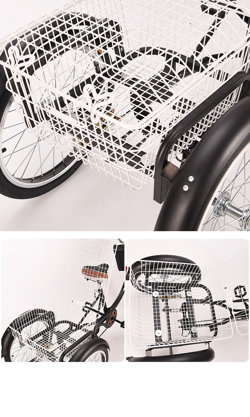 Electric Trike for Adults Folding Electric Tricycle Electric Trike, 3 Wheel Electric Bicycle Motorized Three Wheel Ebike with Large Basket for Women Men